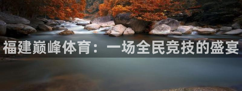福建巅峰体育：一场全民竞技的盛宴